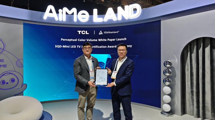 CES 2026,TCL 联合德国莱茵TÜV共同发布显示产品感知立体色域白皮书,推动色彩评价标准再升级(图3) CES 2026,TCL 联合德国莱茵TÜV共同发布显示产品感知立体色域白皮书,推动色彩评价标准再升级(图3)