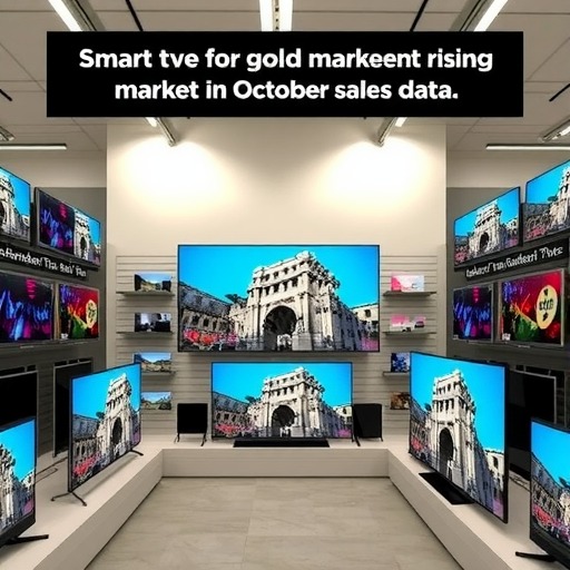 10月中国智能电视线上销量为167.2万台 75英寸占近3成 - 辰飞雨易拓智能家居网