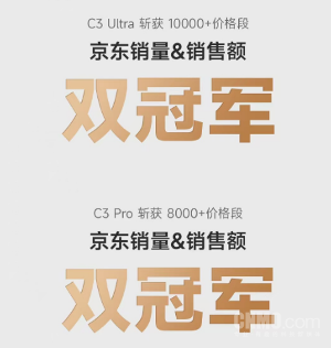 Vidda发布618战报:C3 Ultra取得10000+价格段双冠军 Vidda发布618战报:C3 Ultra取得10000+价格段双冠军(图2)