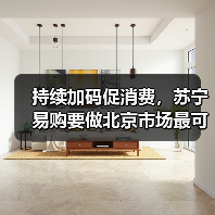 持续加码促消费，苏宁易购要做北京市场最可靠的服务者(图1)