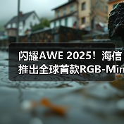 闪耀AWE 2025!海信推出全球首款RGB-Mini LED电视(图1) 闪耀AWE 2025!海信推出全球首款RGB-Mini LED电视(图1)