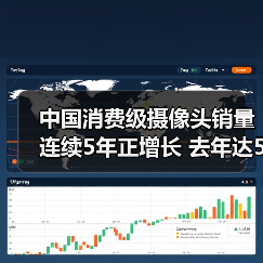 中国消费级摄像头销量连续5年正增长 去年达5349万台(图1) 中国消费级摄像头销量连续5年正增长 去年达5349万台(图1)