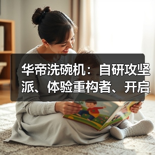 华帝洗碗机：自研攻坚派、体验重构者、开启品类新纪元(图4)