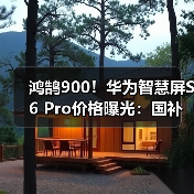 鸿鹄900!华为智慧屏S6 Pro价格曝光:国补价14999元(图2) 鸿鹄900!华为智慧屏S6 Pro价格曝光:国补价14999元(图2)