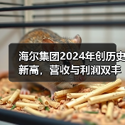 海尔集团2024年创历史新高,营收与利润双丰收(图1) 海尔集团2024年创历史新高,营收与利润双丰收(图1)