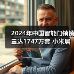 2024年中国智能门锁销量达1747万套 小米居线上第一(图2) 2024年中国智能门锁销量达1747万套 小米居线上第一(图2)