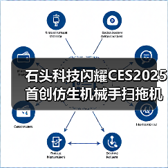 石头科技闪耀CES2025 首创仿生机械手扫拖机器人(图3) 石头科技闪耀CES2025 首创仿生机械手扫拖机器人(图3)