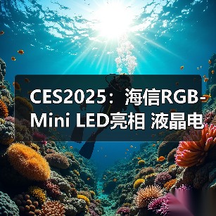 CES2025:海信RGB-Mini LED亮相 液晶电视史上第一次发出彩色光源(图1) CES2025:海信RGB-Mini LED亮相 液晶电视史上第一次发出彩色光源(图1)