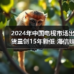 2024年中国电视市场出货量创15年新低 海信蝉联第一(图1) 2024年中国电视市场出货量创15年新低 海信蝉联第一(图1)