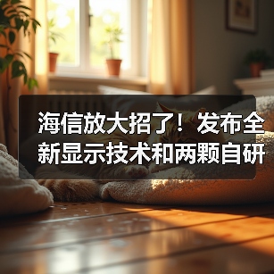 海信放大招了!发布全新显示技术和两颗自研芯片(图1) 海信放大招了!发布全新显示技术和两颗自研芯片(图1)