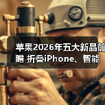 苹果2026年五大新品前瞻 折叠iPhone、智能眼镜齐登场(图2) 苹果2026年五大新品前瞻 折叠iPhone、智能眼镜齐登场(图2)