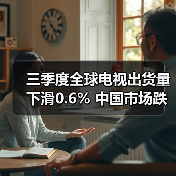 三季度全球电视出货量下滑0.6% 中国市场跌幅达11.2%(图3)