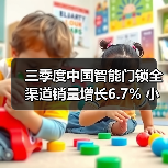 三季度中国智能门锁全渠道销量增长6.7% 小米线上第一(图1)