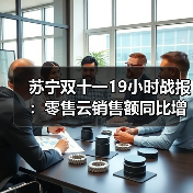 苏宁双十一19小时战报：零售云销售额同比增长170%(图2)