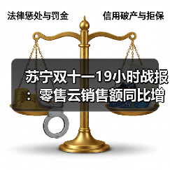 苏宁双十一19小时战报：零售云销售额同比增长170%(图4)