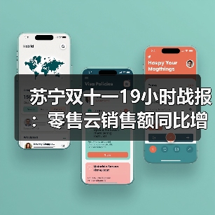 苏宁双十一19小时战报：零售云销售额同比增长170%(图3)