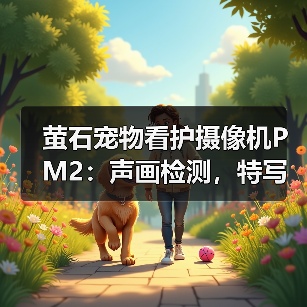 萤石宠物看护摄像机PM2:声画检测,特写放大(图4) 萤石宠物看护摄像机PM2:声画检测,特写放大(图4)