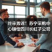 终审败诉!苏宁采购中心赔偿四川长虹子公司超8.4亿(图4) 终审败诉!苏宁采购中心赔偿四川长虹子公司超8.4亿(图4)