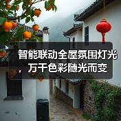 智能联动全屋氛围灯光,万千色彩随光而变(图2) 智能联动全屋氛围灯光,万千色彩随光而变(图2)