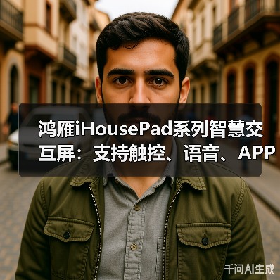 鸿雁iHousePad系列智慧交互屏：支