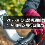 2025清洁电器机遇挑战:AI如何改写行业格局?(图4) 2025清洁电器机遇挑战:AI如何改写行业格局?(图4)