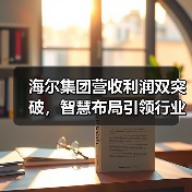 海尔集团营收利润双突破,智慧布局引领行业新高度(图4) 海尔集团营收利润双突破,智慧布局引领行业新高度(图4)