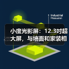 小度光影屏:12.3吋超大屏,与墙面和家装相融(图2) 小度光影屏:12.3吋超大屏,与墙面和家装相融(图2)
