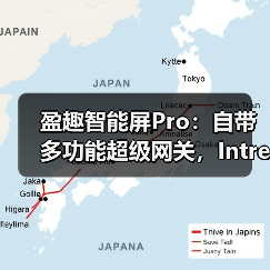 盈趣智能屏Pro：自带多功能超级网关，Intre os2全新升级 - 辰飞雨易拓智能家居网