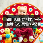 四川长虹佳华数字一审胜诉 苏宁需偿8.4亿巨款(图4) 四川长虹佳华数字一审胜诉 苏宁需偿8.4亿巨款(图4)