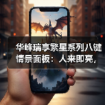 华峰瑞享繁星系列八键情景面板:人来即亮,感应控制(图2) 华峰瑞享繁星系列八键情景面板:人来即亮,感应控制(图2)