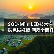 SQD-Mini LED技术突破色域瓶颈 画质全面升级(图1) SQD-Mini LED技术突破色域瓶颈 画质全面升级(图1)