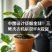 中国设计征服全球!三筒洗衣机斩获IFA双奖(图1) 中国设计征服全球!三筒洗衣机斩获IFA双奖(图1)