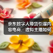 京东数字人带货引爆内容电商，虚拟主播如何颠覆传统？(图2)