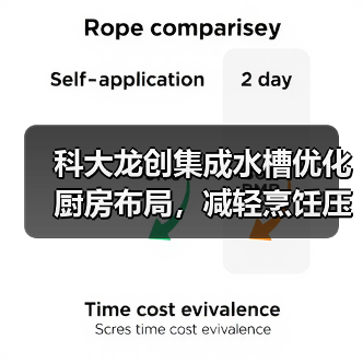 科大龙创集成水槽优化厨房布局，减轻烹饪压力(图3)