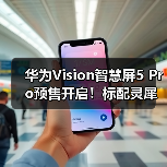华为Vision智慧屏5 Pro预售开启！标配灵犀遥控能否颠覆巨幕体验？(图2)