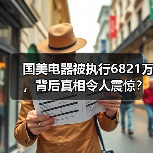 国美电器被执行6821万，背后真相令人震惊？(图2)