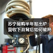 苏宁易购半年报出炉：营收下滑背后如何破局？(图4)