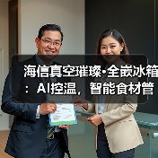 海信真空璀璨·全嵌冰箱:AI控温,智能食材管理(图2) 海信真空璀璨·全嵌冰箱:AI控温,智能食材管理(图2)