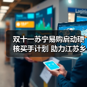 双十一苏宁易购启动硬核买手计划 助力江苏乡村振兴志愿直播季(图2) 双十一苏宁易购启动硬核买手计划 助力江苏乡村振兴志愿直播季(图2)
