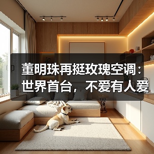 董明珠再挺玫瑰空调:世界首台,不爱有人爱!(图1) 董明珠再挺玫瑰空调:世界首台,不爱有人爱!(图1)