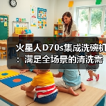 火星人D70s集成洗碗机:满足全场景的清洗需求(图4) 火星人D70s集成洗碗机:满足全场景的清洗需求(图4)