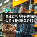 县域家电消费升级加速 以旧换新销售飙升57%(图3) 县域家电消费升级加速 以旧换新销售飙升57%(图3)