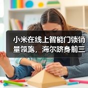 小米在线上智能门锁销量领跑，海尔跻身前三(图4)