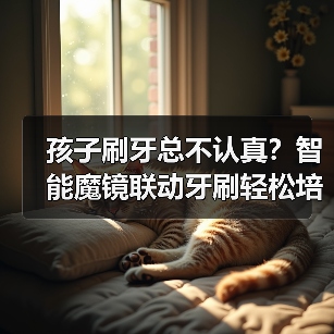 孩子刷牙总不认真?智能魔镜联动牙刷轻松培养好习惯(图2) 孩子刷牙总不认真?智能魔镜联动牙刷轻松培养好习惯(图2)