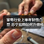 家电行业上半年韧性凸显 苏宁易购如何升级线下场景价值？(图1)