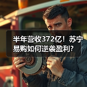 半年营收372亿!苏宁易购如何逆袭盈利?(图1) 半年营收372亿!苏宁易购如何逆袭盈利?(图1)