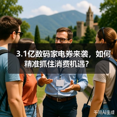 3.1亿数码家电券来袭，如何精准抓住消费机遇？(图3)