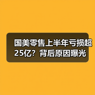 国美零售上半年亏损超25亿？背后原因曝光(图2)