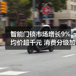 智能门锁市场增长9% 均价超千元 消费分级加速(图3) 智能门锁市场增长9% 均价超千元 消费分级加速(图3)