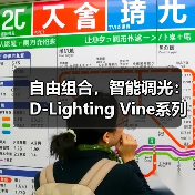 自由组合,智能调光:D-Lighting Vine系列开启光影设计新维度(图2) 自由组合,智能调光:D-Lighting Vine系列开启光影设计新维度(图2)